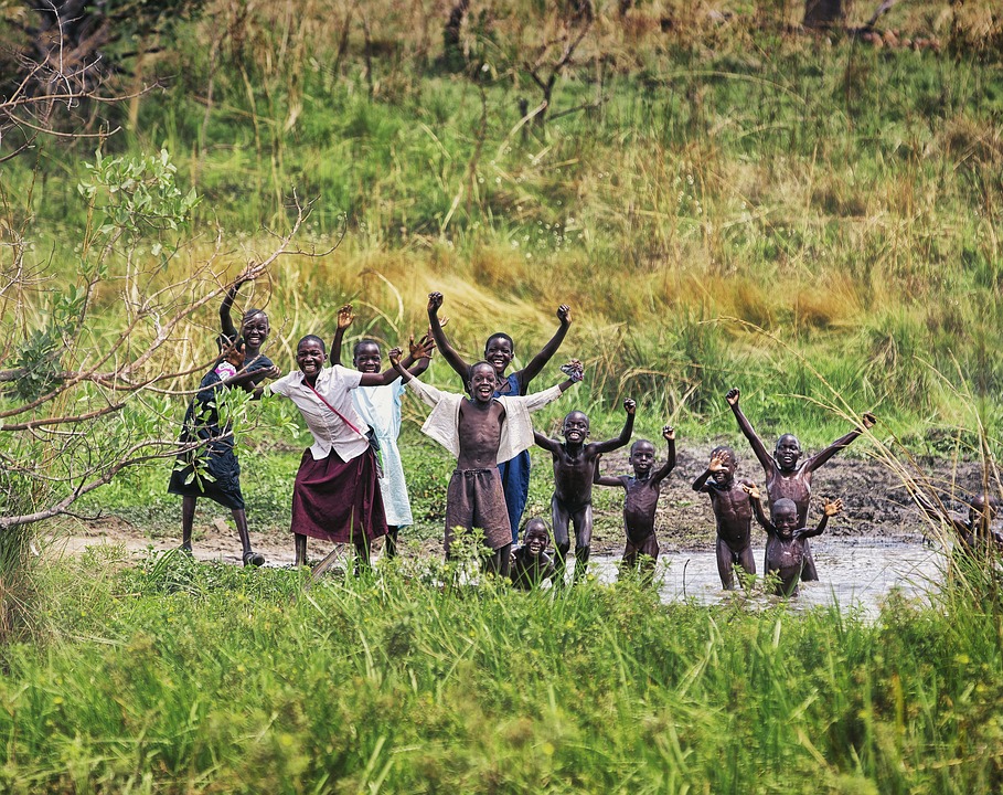 De vriendelijke bevolking van Gulu Oeganda