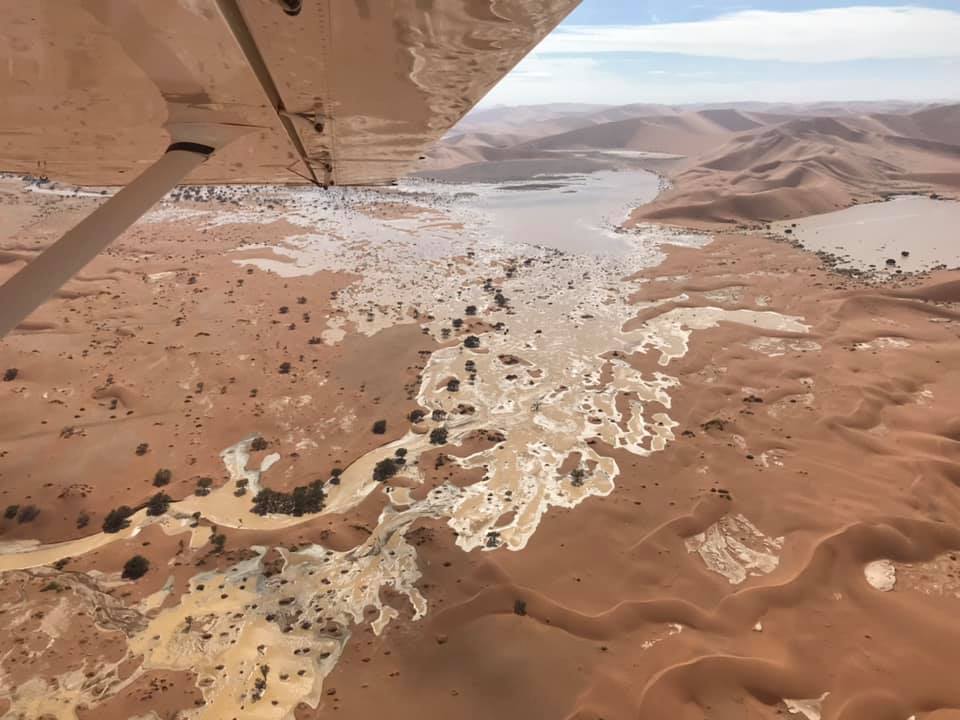 Sossusvlei onder water 2021