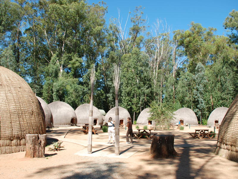 Beehive Village in Mlilwane
