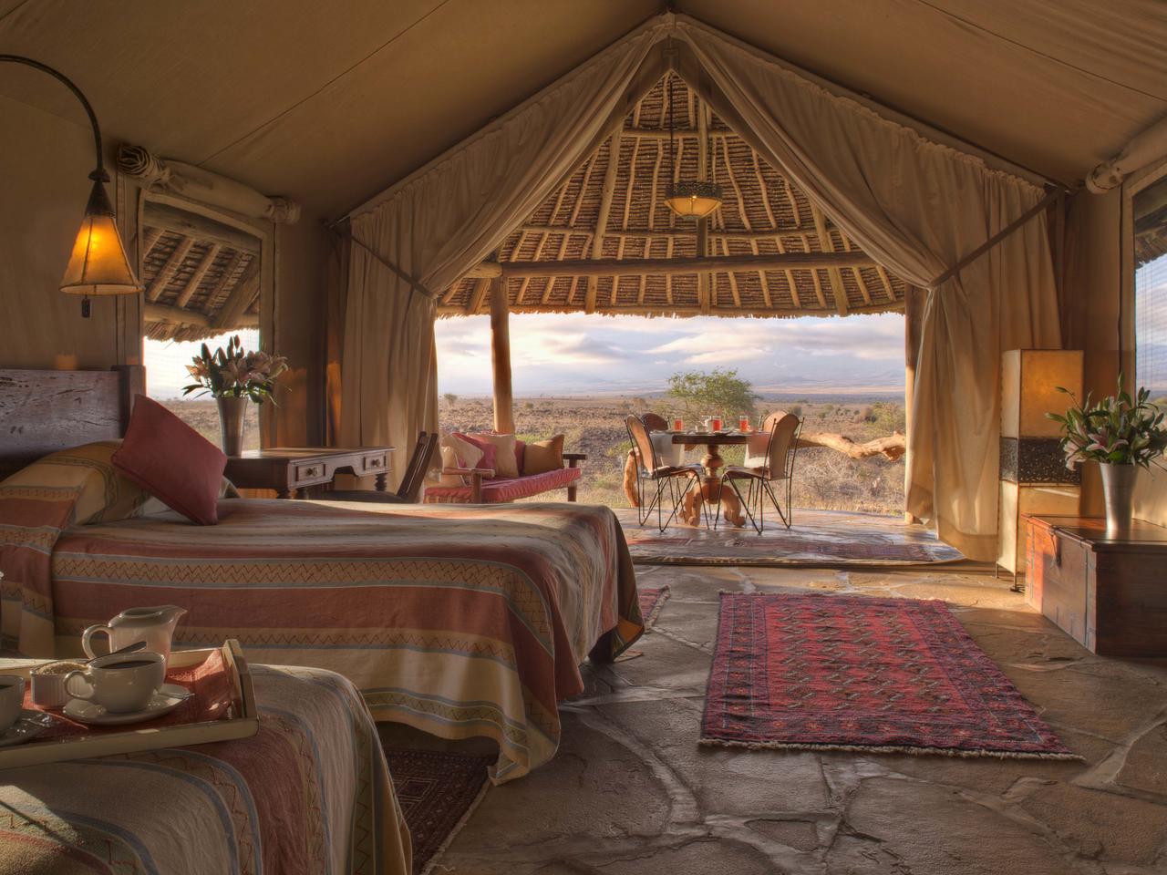 A room with a view Amboseli
