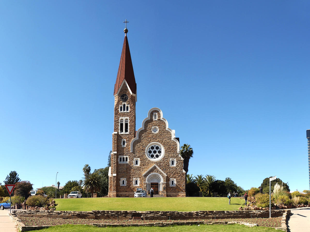 Windhoek met slechts 200.000 inwoners